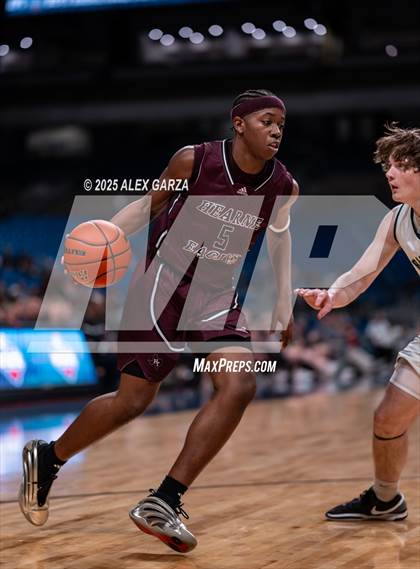 Thumbnail 2 in Waco Meyer vs. Hearne (UIL 2A Basketball Division I Final) photogallery.