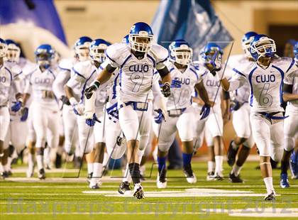 Thumbnail 3 in Tyler vs. Centennial (UIL 4A Division 1 Quarterfinal Playoff) photogallery.