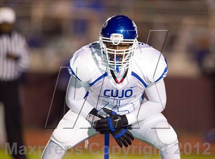 Thumbnail 3 in Tyler vs. Centennial (UIL 4A Division 1 Quarterfinal Playoff) photogallery.