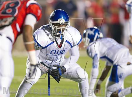 Thumbnail 3 in Tyler vs. Centennial (UIL 4A Division 1 Quarterfinal Playoff) photogallery.