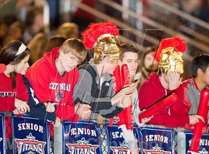 Thumbnail 2 in Tyler vs. Centennial (UIL 4A Division 1 Quarterfinal Playoff) photogallery.
