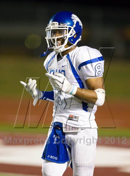 Thumbnail 2 in Tyler vs. Centennial (UIL 4A Division 1 Quarterfinal Playoff) photogallery.