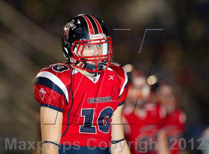 Thumbnail 3 in Tyler vs. Centennial (UIL 4A Division 1 Quarterfinal Playoff) photogallery.