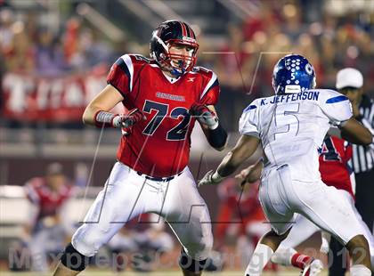 Thumbnail 3 in Tyler vs. Centennial (UIL 4A Division 1 Quarterfinal Playoff) photogallery.