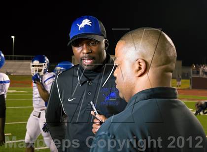 Thumbnail 3 in Tyler vs. Centennial (UIL 4A Division 1 Quarterfinal Playoff) photogallery.