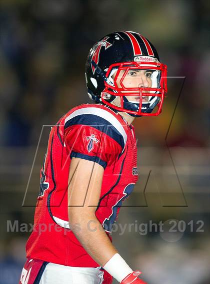 Thumbnail 2 in Tyler vs. Centennial (UIL 4A Division 1 Quarterfinal Playoff) photogallery.