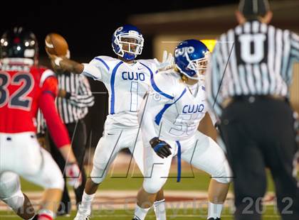 Thumbnail 1 in Tyler vs. Centennial (UIL 4A Division 1 Quarterfinal Playoff) photogallery.