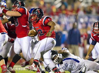 Thumbnail 1 in Tyler vs. Centennial (UIL 4A Division 1 Quarterfinal Playoff) photogallery.
