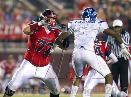 Thumbnail 2 in Tyler vs. Centennial (UIL 4A Division 1 Quarterfinal Playoff) photogallery.
