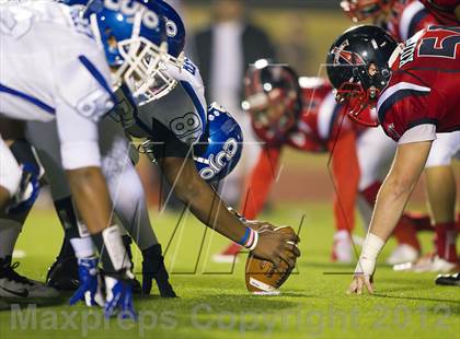 Thumbnail 3 in Tyler vs. Centennial (UIL 4A Division 1 Quarterfinal Playoff) photogallery.