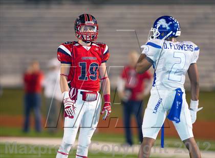 Thumbnail 3 in Tyler vs. Centennial (UIL 4A Division 1 Quarterfinal Playoff) photogallery.