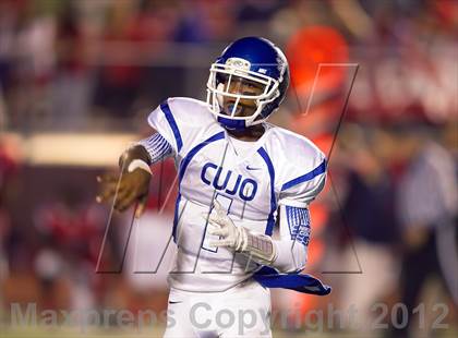 Thumbnail 2 in Tyler vs. Centennial (UIL 4A Division 1 Quarterfinal Playoff) photogallery.