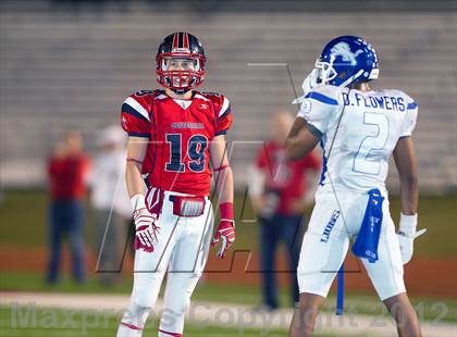 Thumbnail 1 in Tyler vs. Centennial (UIL 4A Division 1 Quarterfinal Playoff) photogallery.