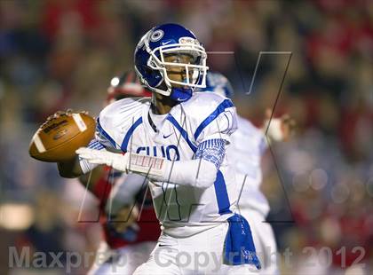 Thumbnail 3 in Tyler vs. Centennial (UIL 4A Division 1 Quarterfinal Playoff) photogallery.