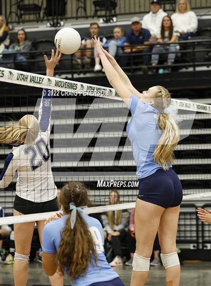 Thumbnail 2 in Salem Hills vs. Timpanogos (UHSAA 5A 5th & 7th Place Match) photogallery.