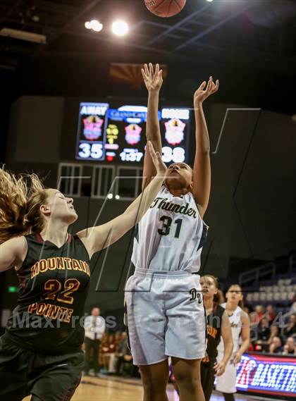Thumbnail 3 in Mountain Pointe vs. Desert Vista (MLK Basketball Classic) photogallery.