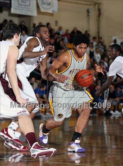 Thumbnail 1 in Montverde Academy vs St. Benedicts (City of Palms Classic) photogallery.