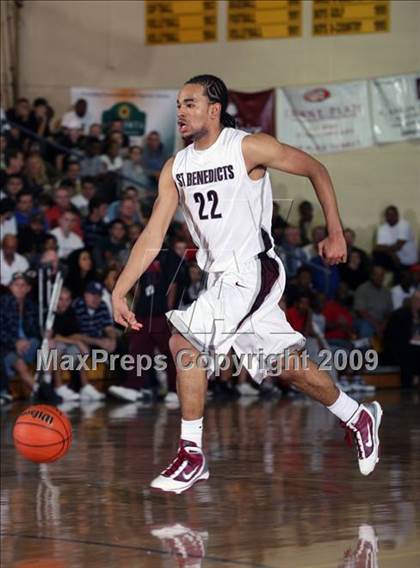 Thumbnail 2 in Montverde Academy vs St. Benedicts (City of Palms Classic) photogallery.