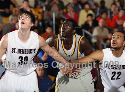 Thumbnail 3 in Montverde Academy vs St. Benedicts (City of Palms Classic) photogallery.