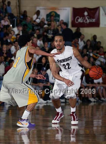 Thumbnail 2 in Montverde Academy vs St. Benedicts (City of Palms Classic) photogallery.