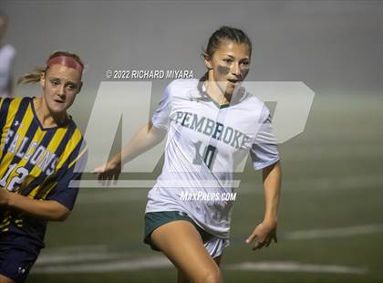 Thumbnail 1 in Pembroke vs Bow (NHIAA D2 Semifinal) photogallery.