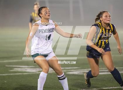 Thumbnail 2 in Pembroke vs Bow (NHIAA D2 Semifinal) photogallery.