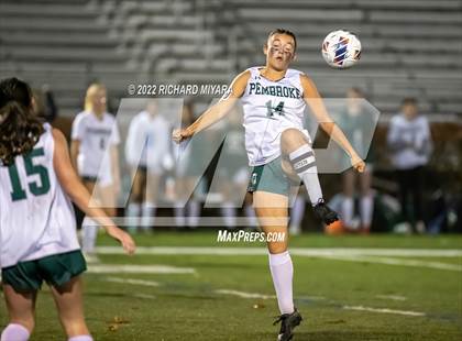 Thumbnail 2 in Pembroke vs Bow (NHIAA D2 Semifinal) photogallery.