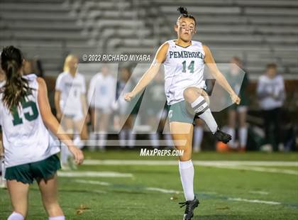 Thumbnail 3 in Pembroke vs Bow (NHIAA D2 Semifinal) photogallery.
