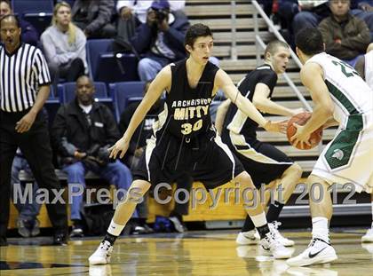 Thumbnail 2 in De La Salle vs. Archbishop Mitty (Martin Luther King Classic) photogallery.