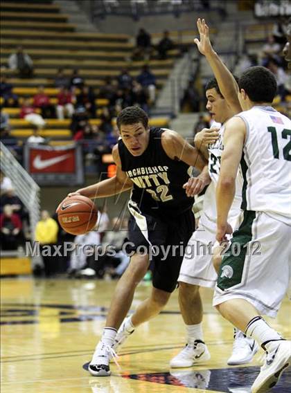 Thumbnail 2 in De La Salle vs. Archbishop Mitty (Martin Luther King Classic) photogallery.