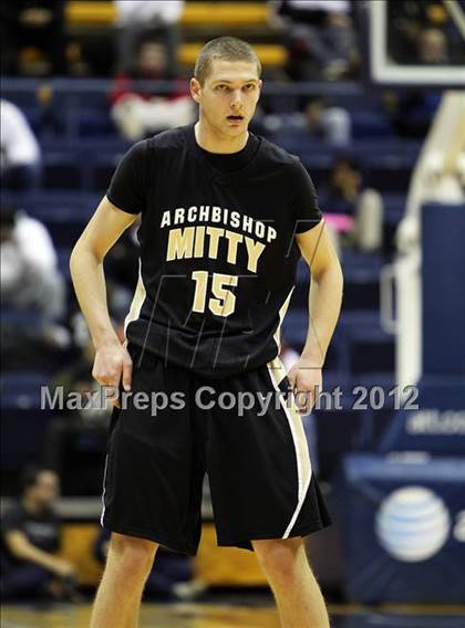 Thumbnail 1 in De La Salle vs. Archbishop Mitty (Martin Luther King Classic) photogallery.