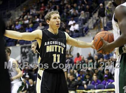 Thumbnail 2 in De La Salle vs. Archbishop Mitty (Martin Luther King Classic) photogallery.