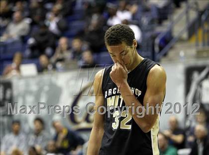 Thumbnail 2 in De La Salle vs. Archbishop Mitty (Martin Luther King Classic) photogallery.