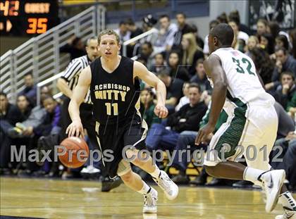 Thumbnail 1 in De La Salle vs. Archbishop Mitty (Martin Luther King Classic) photogallery.