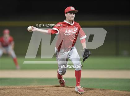 Thumbnail 1 in Dana Hills vs. Mater Dei (Game 2) photogallery.