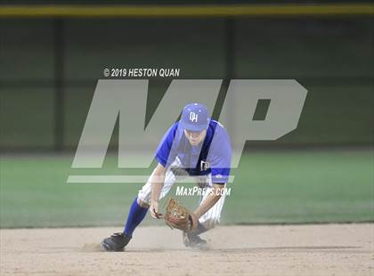 Thumbnail 1 in Dana Hills vs. Mater Dei (Game 2) photogallery.