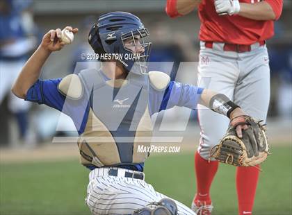 Thumbnail 1 in Dana Hills vs. Mater Dei (Game 2) photogallery.