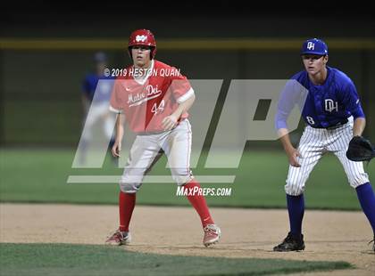 Thumbnail 3 in Dana Hills vs. Mater Dei (Game 2) photogallery.