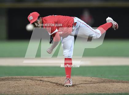 Thumbnail 3 in Dana Hills vs. Mater Dei (Game 2) photogallery.