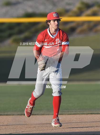 Thumbnail 1 in Dana Hills vs. Mater Dei (Game 2) photogallery.