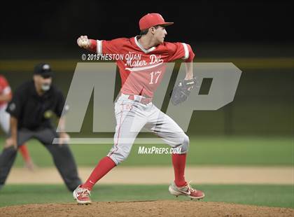 Thumbnail 2 in Dana Hills vs. Mater Dei (Game 2) photogallery.
