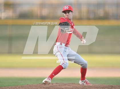 Thumbnail 3 in Dana Hills vs. Mater Dei (Game 2) photogallery.