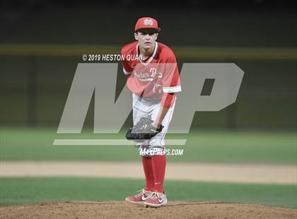 Thumbnail 2 in Dana Hills vs. Mater Dei (Game 2) photogallery.