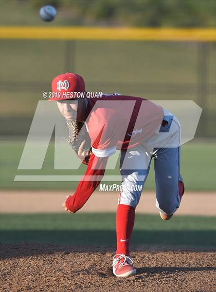 Thumbnail 1 in Dana Hills vs. Mater Dei (Game 2) photogallery.