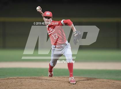 Thumbnail 3 in Dana Hills vs. Mater Dei (Game 2) photogallery.