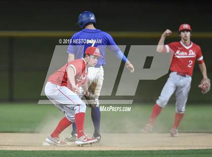 Thumbnail 1 in Dana Hills vs. Mater Dei (Game 2) photogallery.