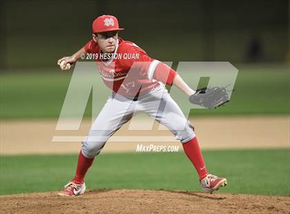 Thumbnail 1 in Dana Hills vs. Mater Dei (Game 2) photogallery.