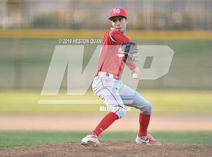 Thumbnail 3 in Dana Hills vs. Mater Dei (Game 2) photogallery.