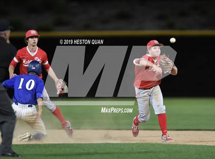 Thumbnail 1 in Dana Hills vs. Mater Dei (Game 2) photogallery.