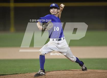 Thumbnail 1 in Dana Hills vs. Mater Dei (Game 2) photogallery.
